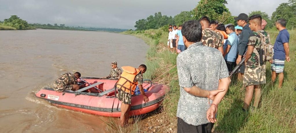 पश्चिम चितवनको मेघौलीका २ युवक राप्ती नदीमा बेपत्ता