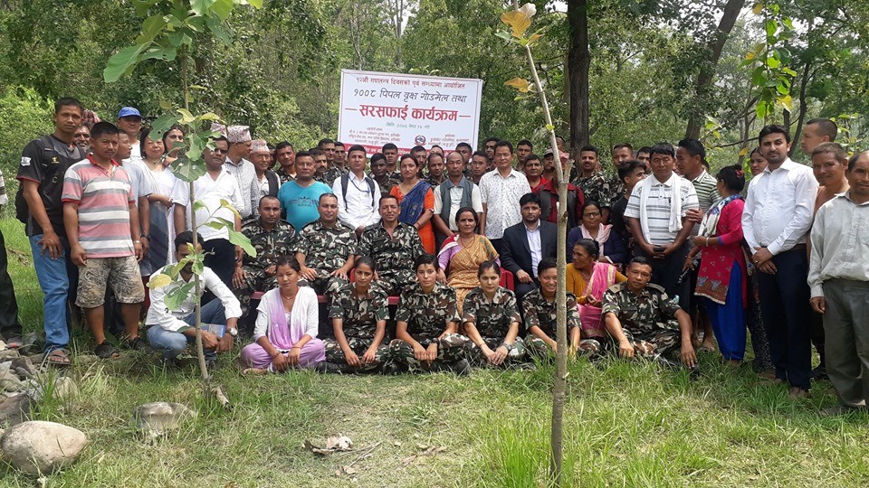 हुप्सकोट गाउपालिकाको आयोजनामा वृक्ष गोडमेल तथा सरसफाई कार्यक्रम सम्पन्न