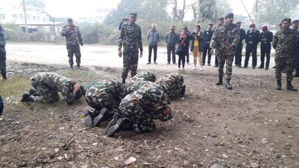 २२ औं भुकम्प सुरक्षा दिवसमा कावासोतीमा प्रभाव फेरी