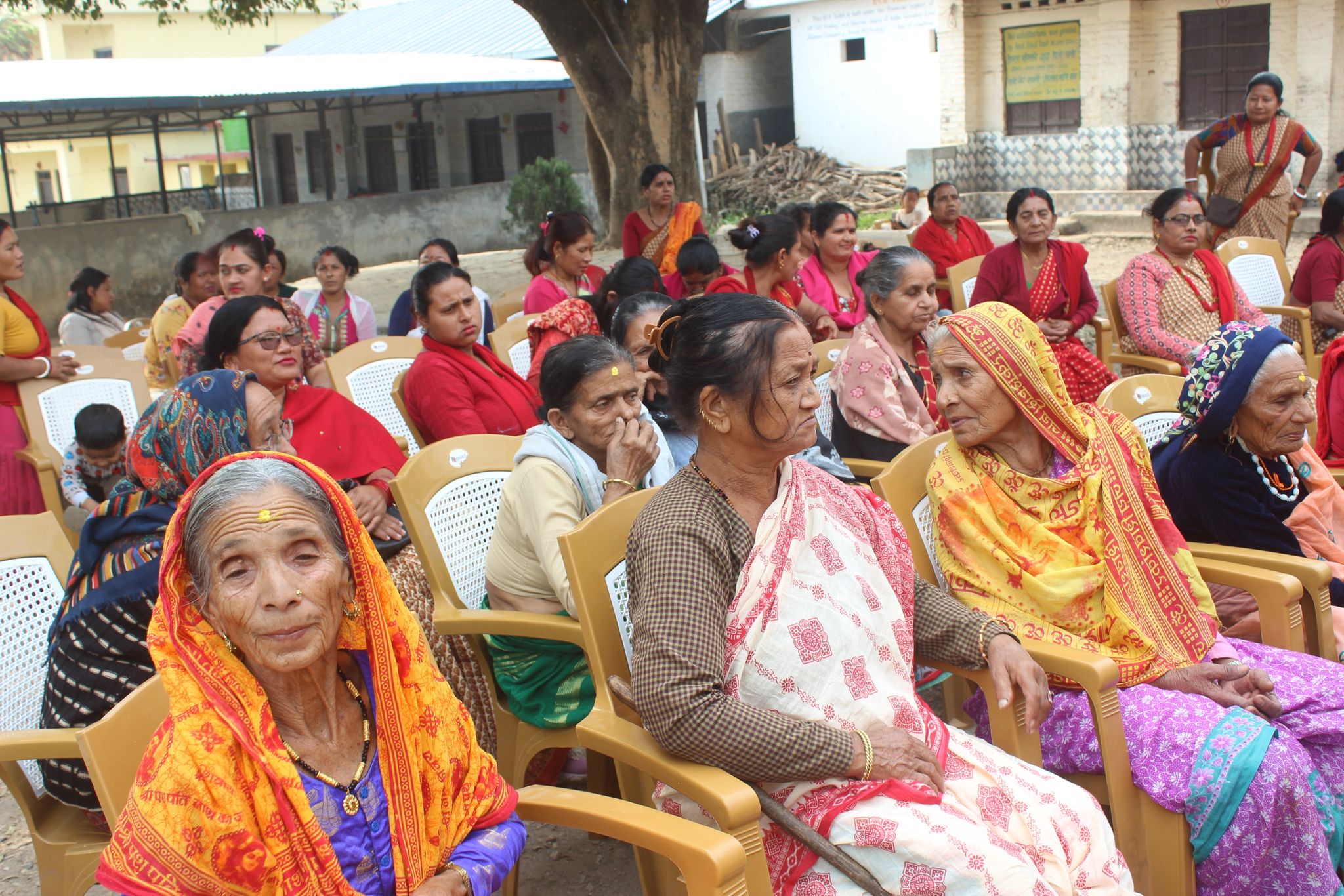 ११३ औं अन्तर्राष्ट्रिय महिला दिवस :  देवचुली ९ मा २३ जना बृद्धा आमाहरुलाई सम्मान