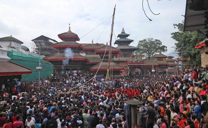 आज इन्द्रजात्रा, काठमाडौं उपत्यकामा सार्वजनिक बिदा