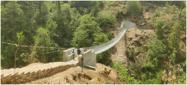 बागलुङमा बने दुई वर्षमा ४१ झोलुङ्गे पुल