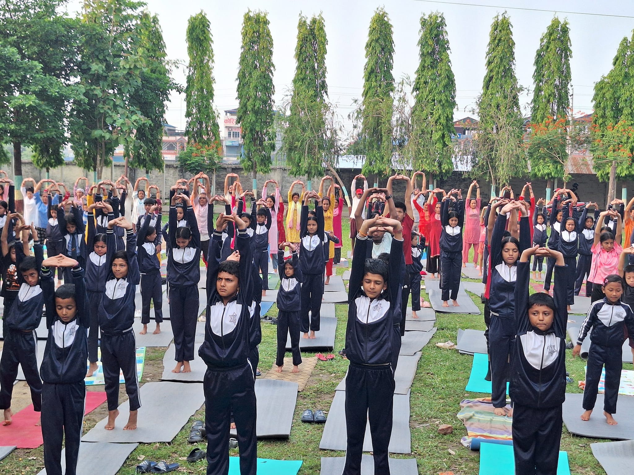लक्ष्मी मा.वि अमरापुरीमा ६ दिने योग प्रशिक्षण सम्पन्न