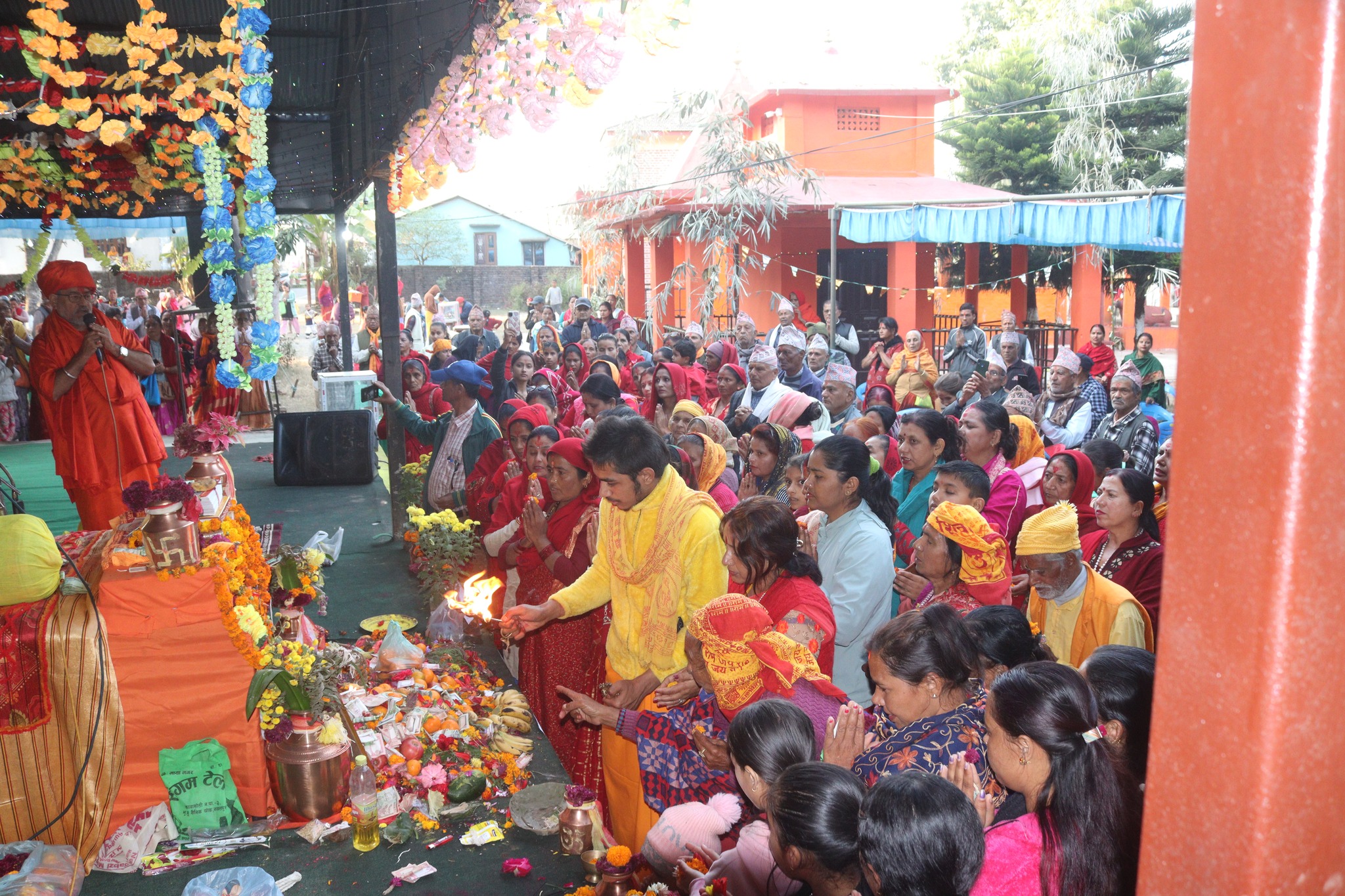 पशुपति वैदिक आश्रमको महायज्ञमा १८ लाख रकम संकलन 